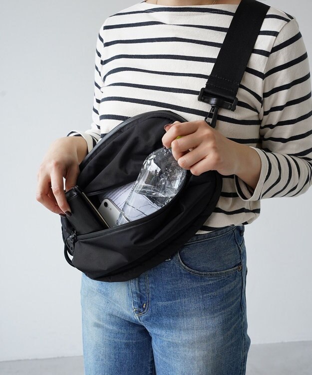 LIVERAL UDUKA ウエストボディバッグ BLACK(ORIGINAL)