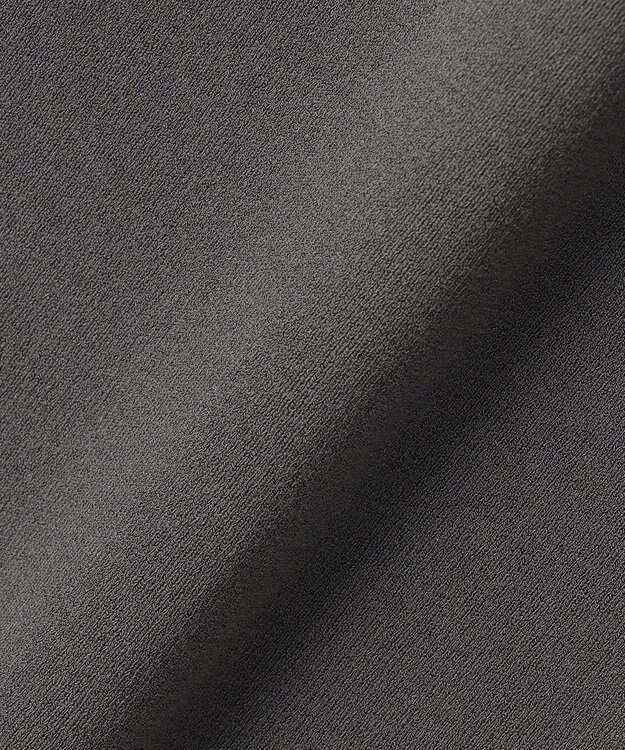 ICB L 【洗える】 クロスコンビ ワンピース チャコール系