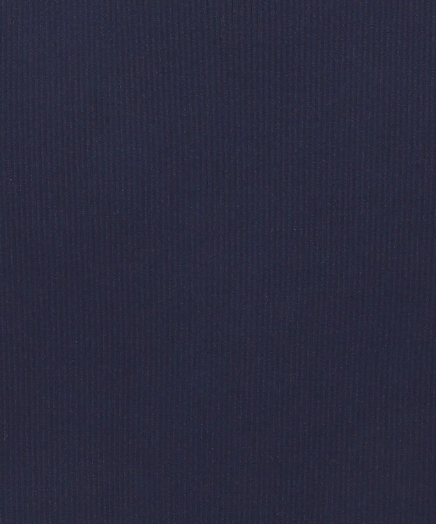 GRACE CONTINENTAL メタル釦リブニットトップ ネイビー