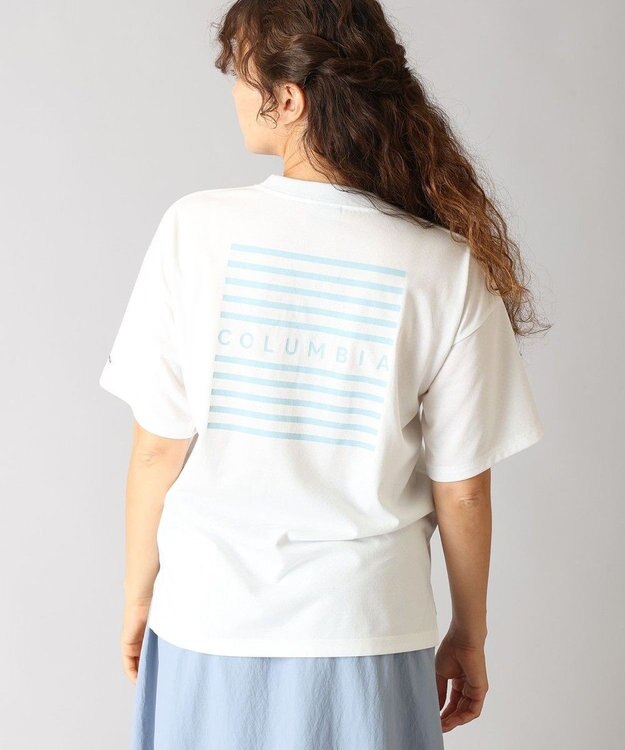 Columbia Columbia/ ウィメンズバラードガーデンオムニフリーズゼロショートスリーブTシャツ /コロンビア Sea Salt