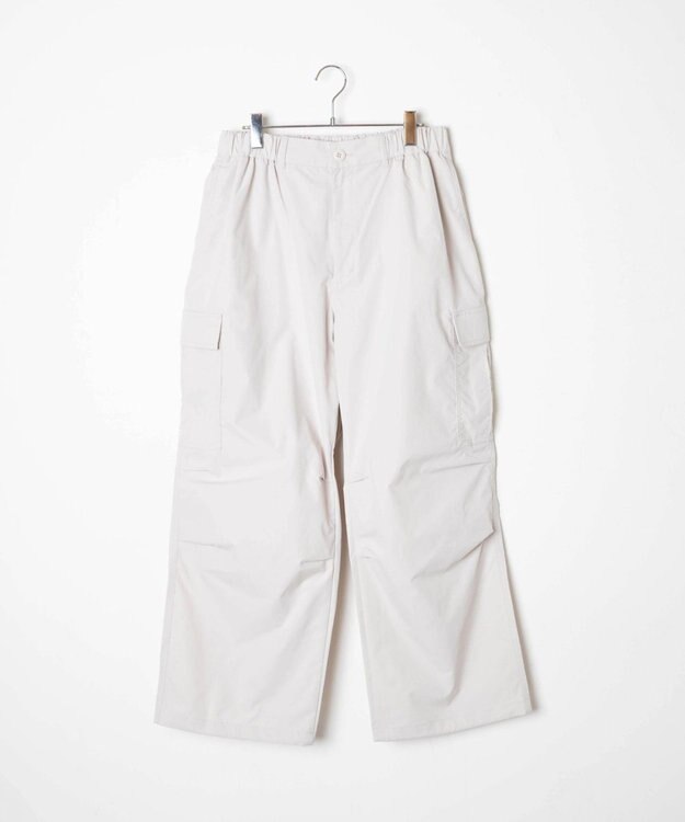 WEGO リップストップ　カーゴパンツ ライトグレー
