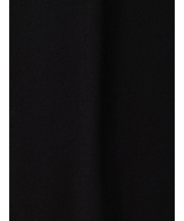 Green Parks ・Ｐｅｔｉｔ　Ｆｌｅｕｒ　ロゴｐｔフレアスリーブロンＴ Black