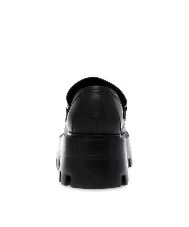 STEVE MADDEN MOTORIDE 厚底チェーンローファー ブラック