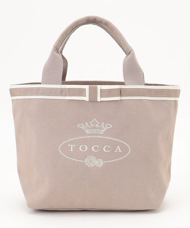 TOCCA 【選べる2種類のデザイン！】MEMORIES OF TOCCA CANVAS TOTE トートバッグ ベージュ系