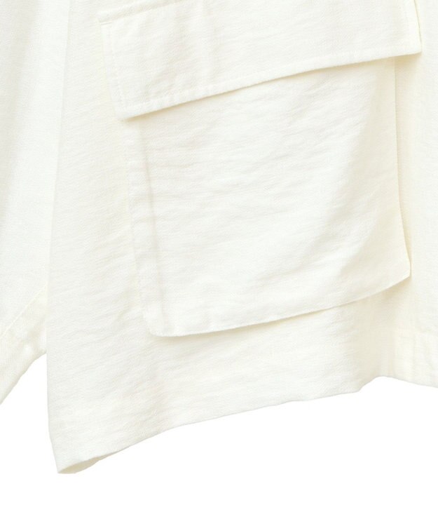 Green Parks ■ＥＳＣＡＲ　リネンライクオーバーサイズジャケット Off White