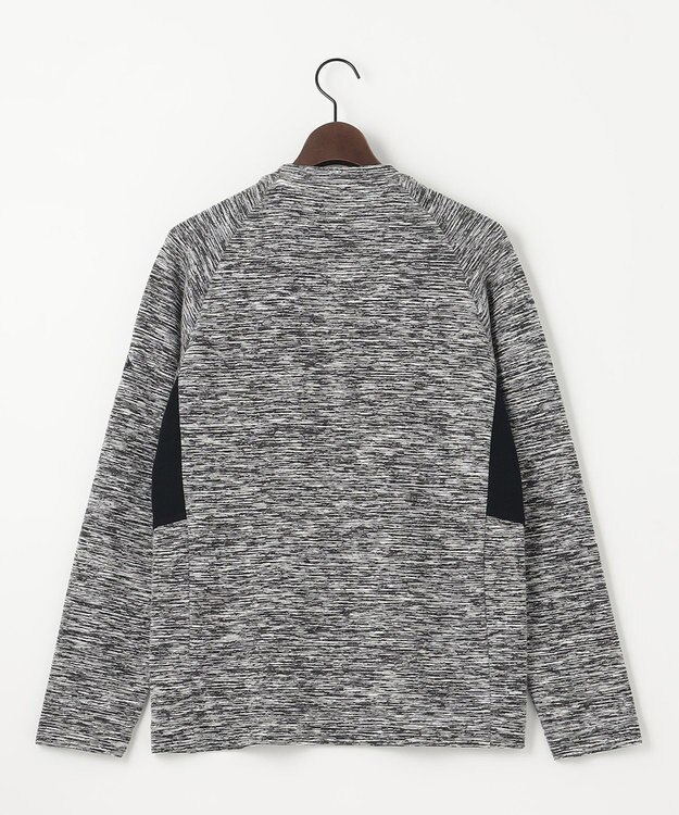 JOSEPH ABBOUD MOUNTAIN メランジクルーネック ロングスリーブ Tシャツ ライトグレー系