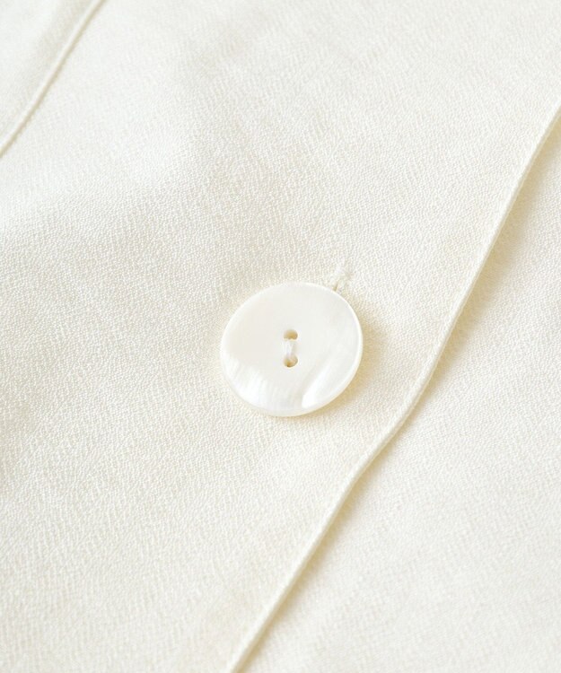 Green Parks ■ＥＳＣＡＲ　リネンライクオーバーサイズジャケット Off White