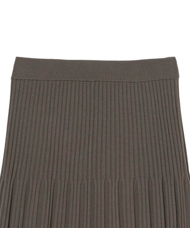 JOSEPH 【洗える】メリノウールリブ　ニットスカート Mushroom