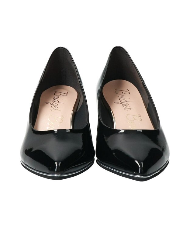 Bridget Birkin 【Bridget Birkin】エレガンスポインテッドパンプス ブラックエナメル