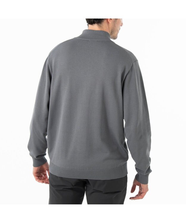 ZERO HALLIBURTON ハーフジップニット ZHG-M5A4a 85113 グレー