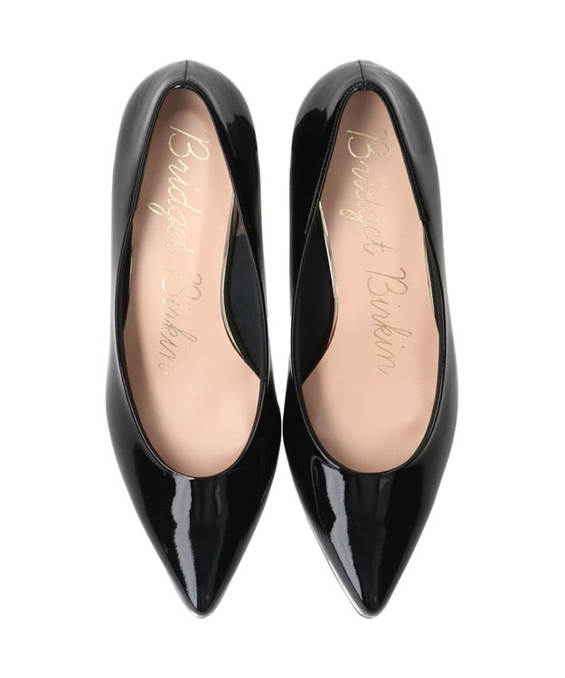 Bridget Birkin 【Bridget Birkin】エレガンスポインテッドパンプス ブラックエナメル