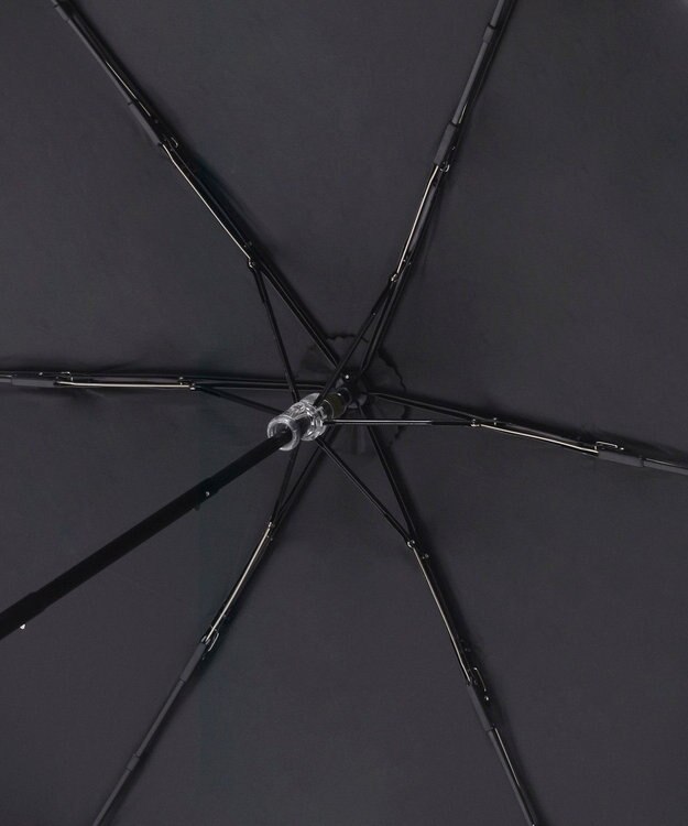 MOONBAT 【一級遮光/晴雨兼用】LANVIN en Bleu (ランバン オン ブルー)  折りたたみ日傘 ラメ刺繍 ピコレース ディープブルー