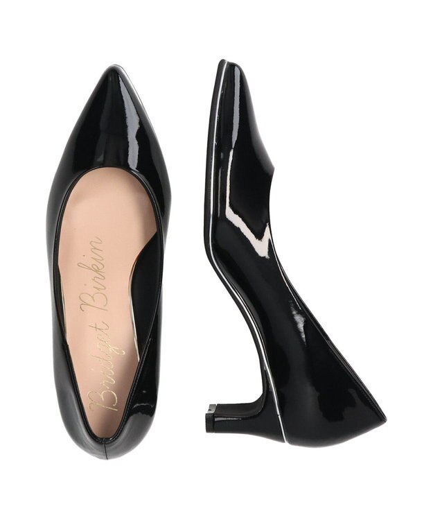 Bridget Birkin 【Bridget Birkin】エレガンスポインテッドパンプス ブラックエナメル