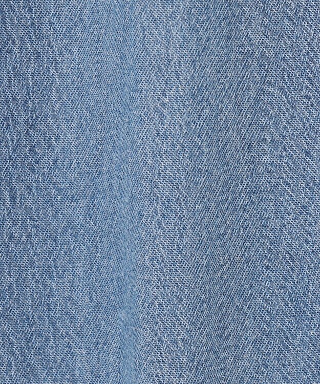 J.PRESS YORK STREET 【WOMEN】デニムロングシャツ ワンピース ダルブルー系