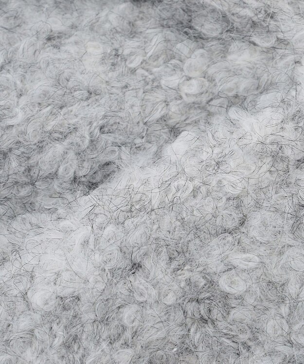 ANY SIS ミックス ニット帽 ライトグレー