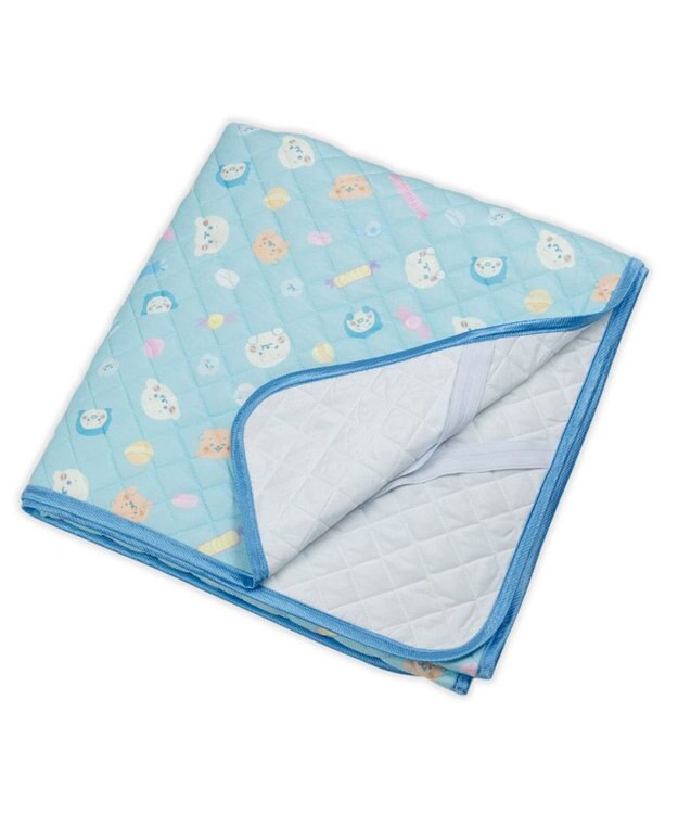 Mother garden しろたん クール 敷パッド 《ハッピーラムネ柄》 ハッピーラムネ柄