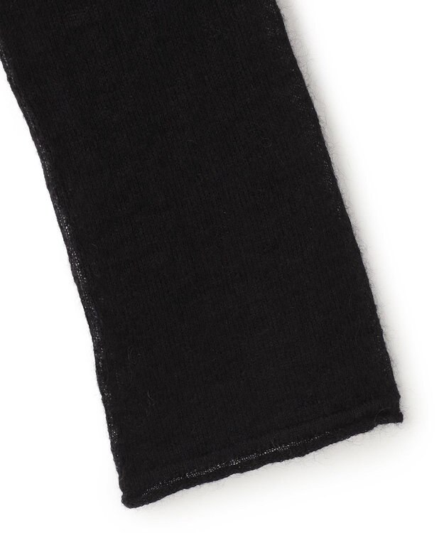 BEIGE， PROTAGONISTA / シアーモヘアニット Black