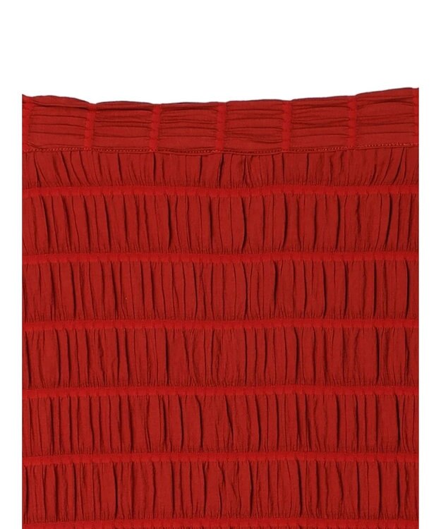 Green Parks ・ＳＵＧＡＲ　ＳＰＯＯＮ　シャーリングギャザースカート Red