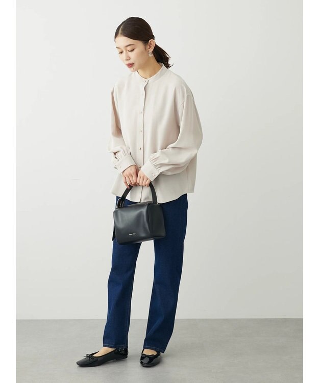 Green Parks ・ＥＬＥＮＣＡＲＥ　ＤＵＥ　バックプリーツブラウス Off White