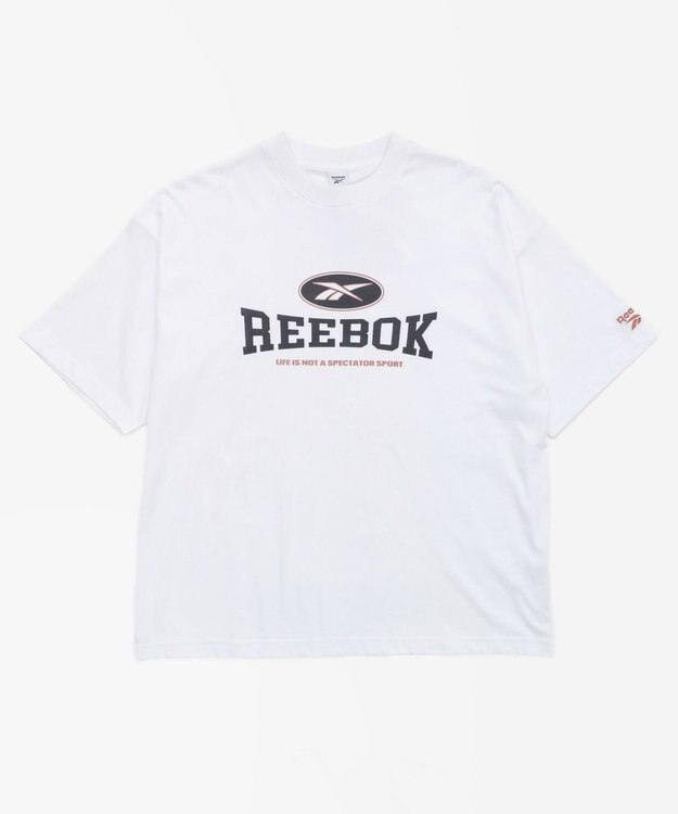 WEGO 【ユニセックス着用ITEM】別注ReebokグラフィックT（SS） ホワイト