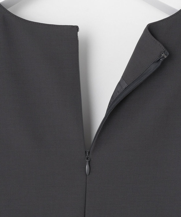 J.PRESS LADIES L 【洗える】RELAXIONツイル ジャンパースカート スレート系