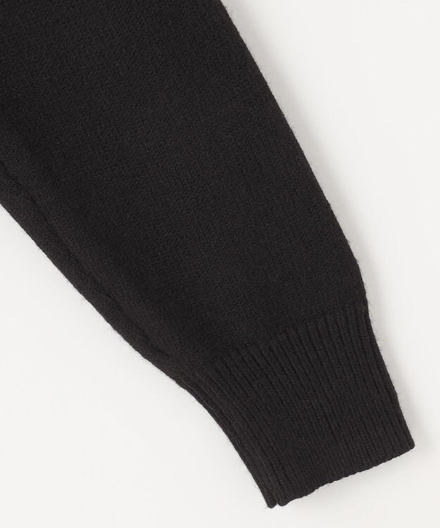 Feroux パール×ビジュー ニット ブラック系