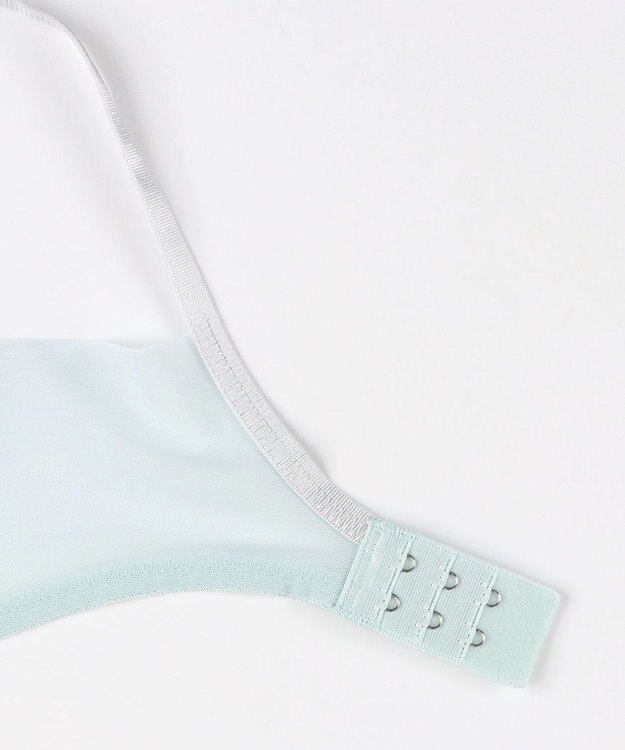 Wing ブラジャー 汗のベタつきや不快感を軽減 軽やかなつけごこち 背中すっきり 【夏のうすかるブラ】 春 夏 KB2873 ウイング／ワコール グレイッシュブルー