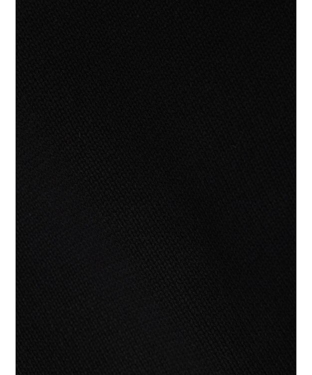 CRAFT STANDARD BOUTIQUE 洗える クルーネックニットベスト Black