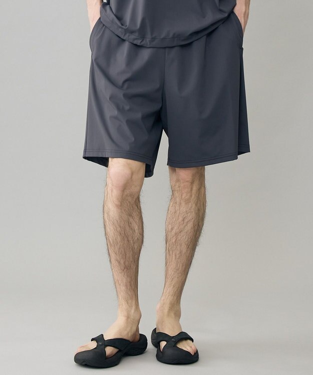 UNFILO MENS UVカット ラッシュショーツ グレー