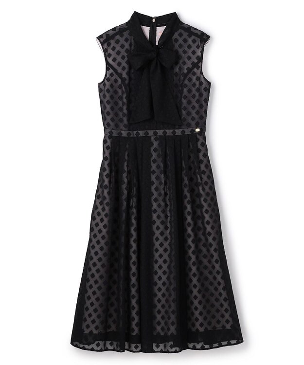TOCCA SQUARE VEIL DRESS ドレス ブラック系5