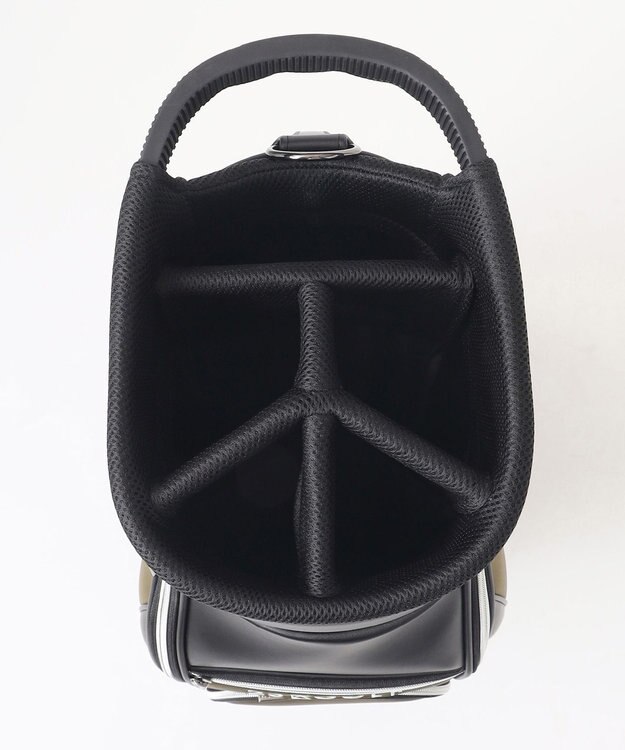 23区GOLF 【UNISEX】メランジシリーズ キャディバッグ カーキ系