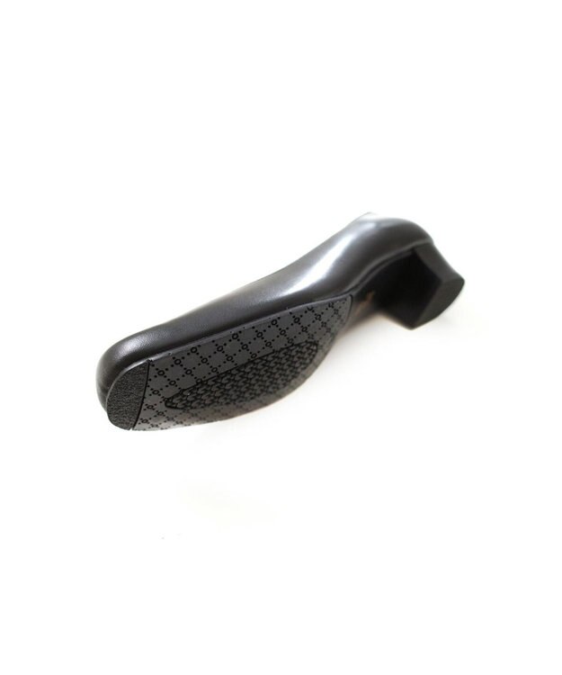 Pointer 日本製 本革シンプルパンプス ブラック