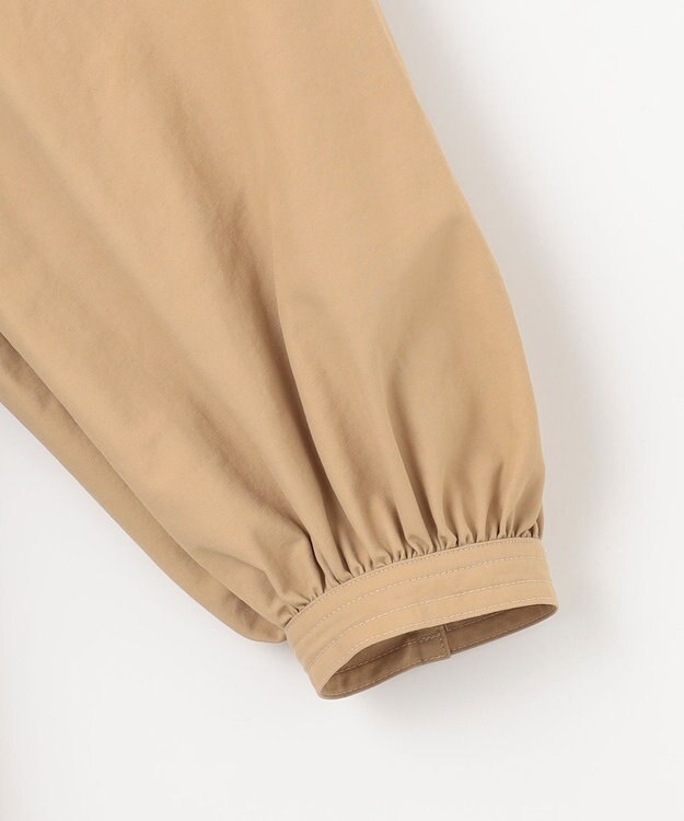 #Newans 【撥水加工/洗濯機可能】〈全身をさりげなくカバー〉リラクシーティアードワンピース ベージュ