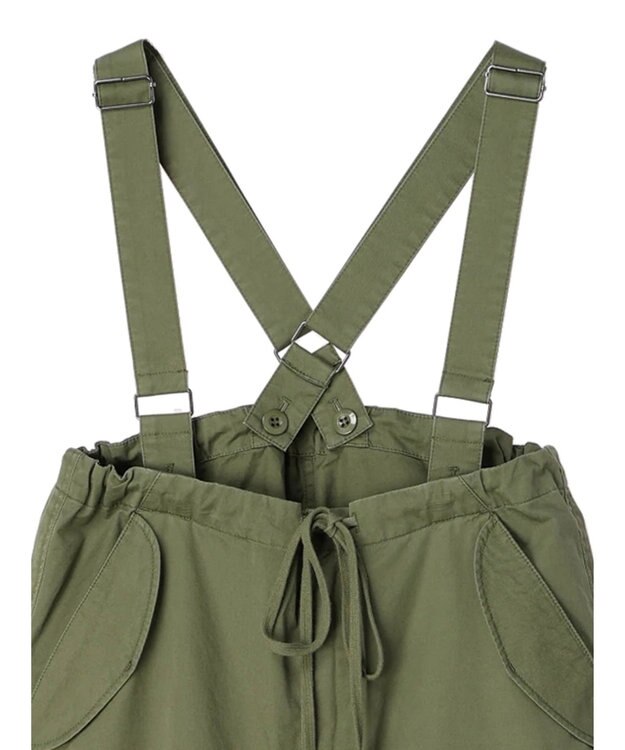 Green Parks ・ＥＬＥＮＣＡＲＥ　ＤＵＥ　サスペンダーアーミーパンツ Khaki