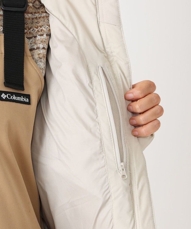 Columbia Columbia/ ウィメンズアメイズパフフーデッドジャケット /コロンビア Dark Stone