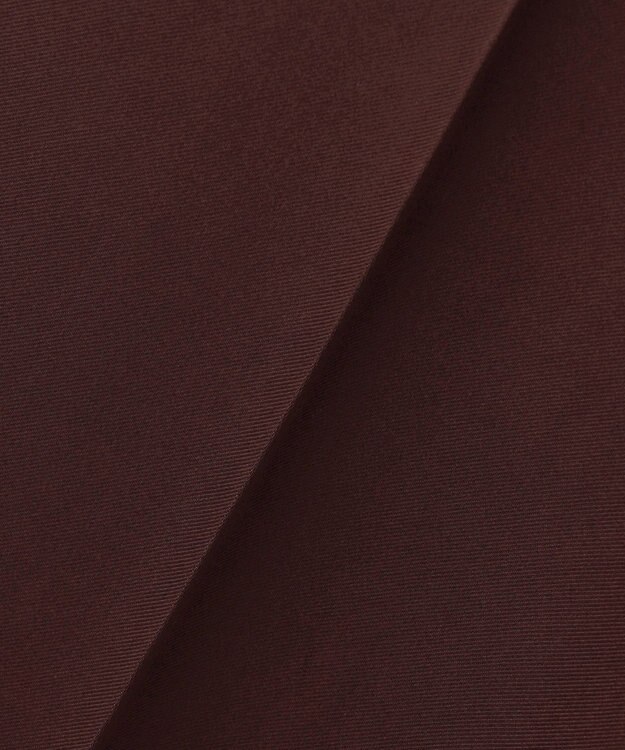 BEIGE， CASSITER / リネンブレンド サテンクロップドパンツ Bordeaux