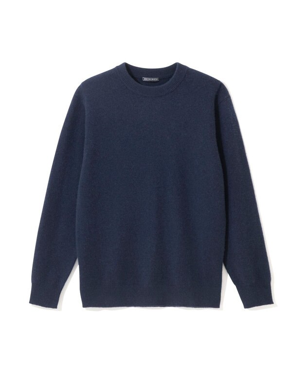 ZERO HALLIBURTON カシミヤ クルーネックニットトップス ZHG-M5A7 85122 ネイビー