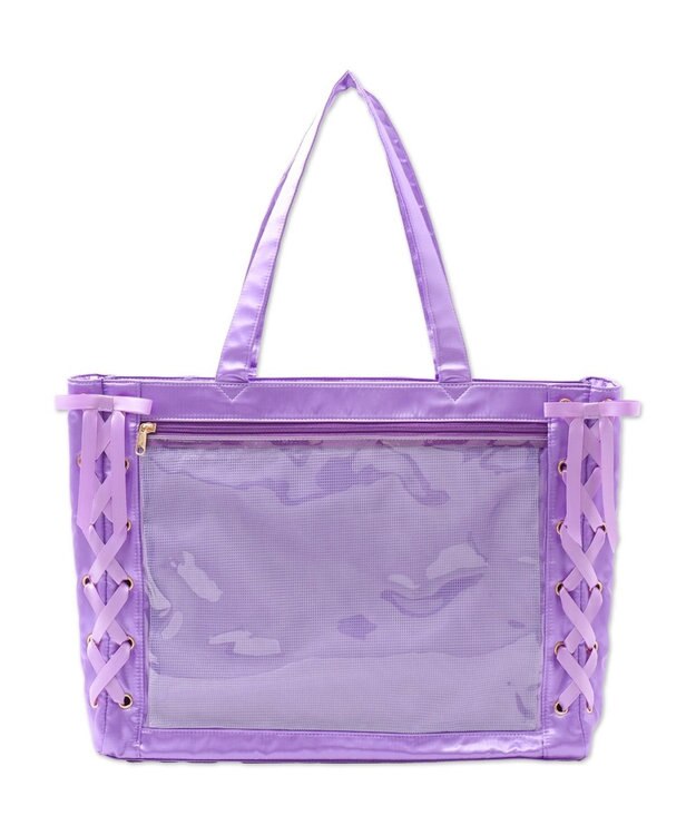 WEGO 【痛バ＆推し活グッズ】レースアップ痛バッグS パープルその他