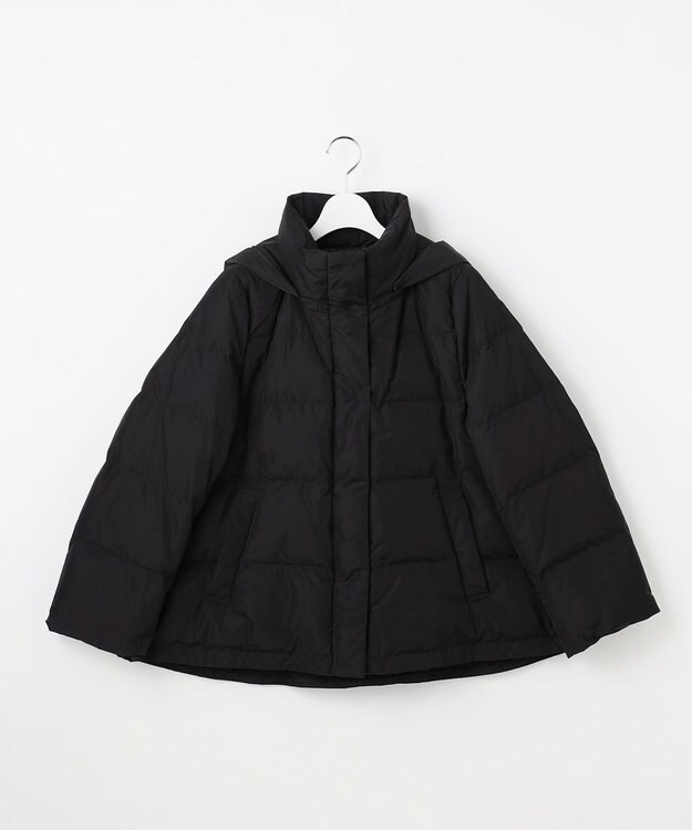 自由区 L 【17号サイズまで展開・WEB限定カラーあり・SHIHOさん着用】マイクロタッサーダウン コートⅡ ブラック