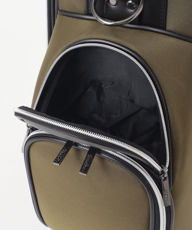 23区GOLF 【UNISEX】メランジシリーズ キャディバッグ カーキ系