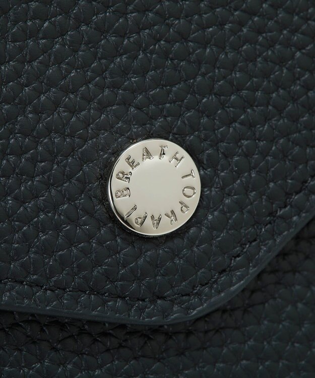 TOPKAPI 【Breath TOPKAPI】DUAL デュアル シュリンクレザー バイカラー 長財布　薄型 / 軽量 ブラック