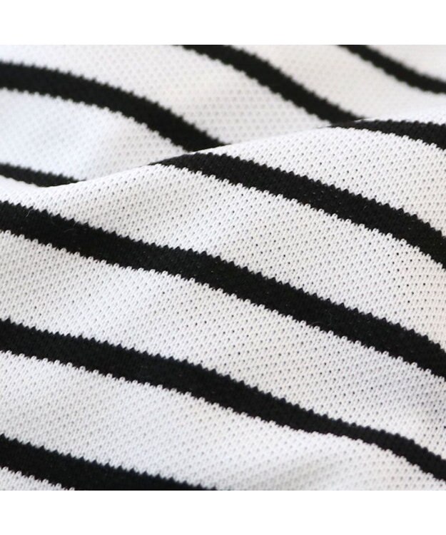 PET PARADISE Lee 鹿の子 ボーダー パンツつなぎ 小型犬 ネイビー×ホワイト