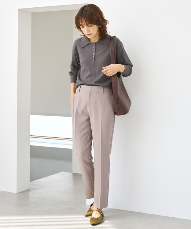 AMERICAN HOLIC 美・美・美テーパードパンツ Gray Beige