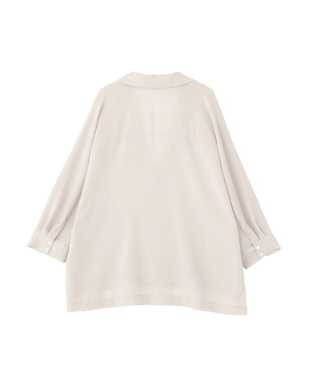 YECCA VECCA 【マシンウォッシャブル】シアージャケット Gray Beige