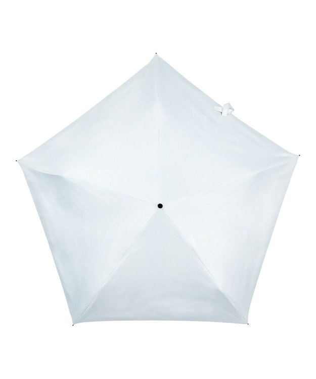 MOONBAT 【遮光100％/超軽量 /雑誌掲載】マジで軽い傘 晴雨兼用折りたたみ日傘 50cm マジカルテックプロテクション ホワイト