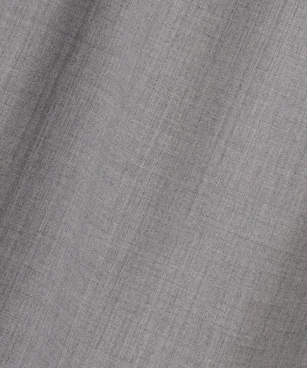 ICB 【洗える】T/Wブロード ナロースカート ライトグレー系