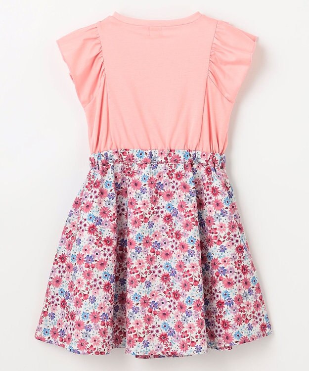 組曲 KIDS 【110-140㎝】サマーフラワー ワンピース ピンク