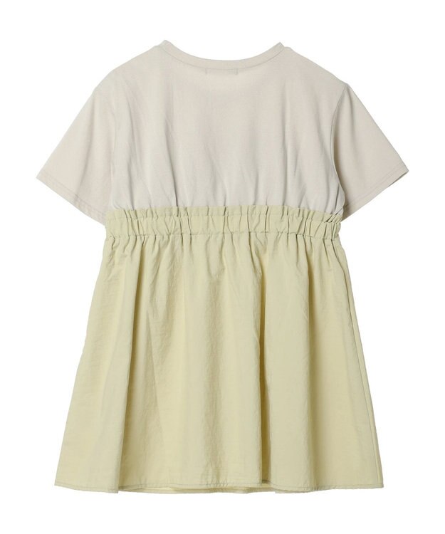 Green Parks ミディ丈ビスチェドッキングプルオーバー Light Green