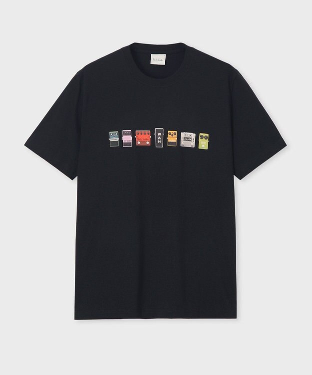 Paul Smith Paul Smith × Oasis ギターペダル Tシャツ ブラック
