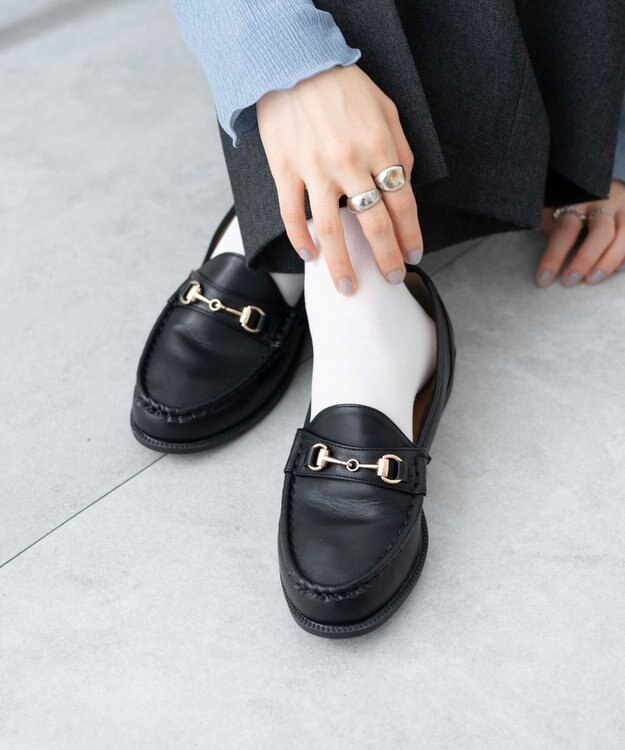 WEGO ビットローファー ブラック